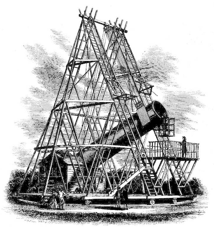 sir_hershel's tweet photo. Why yes in fact I did build that 40ft telescope #astrotweet #telescope #herschel https://t.co/DqpJmXgSpI
