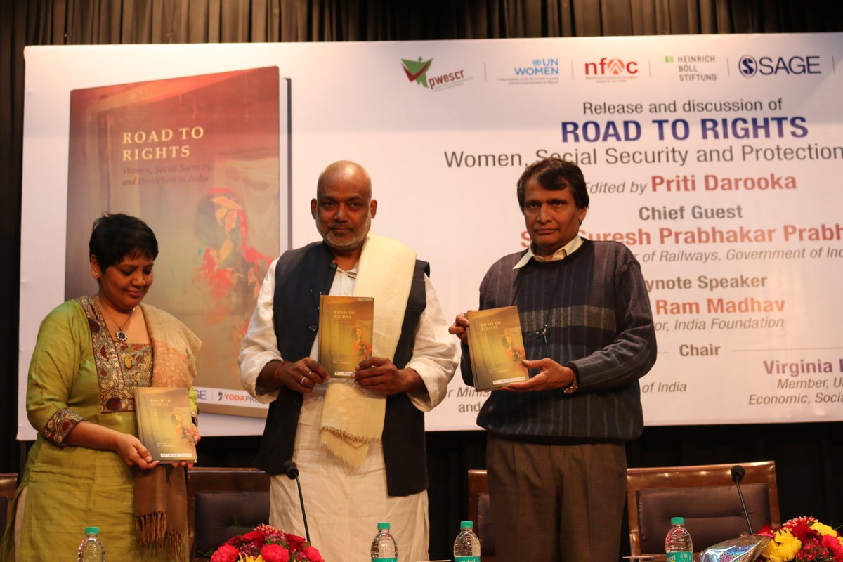 pwescr's tweet photo. Thank you @sureshpprabhu Ji and @sanjaypaswanbjp Ji for gracing the occasion for the book launch #roadtorights https://t.co/Nk0rx5O1xX