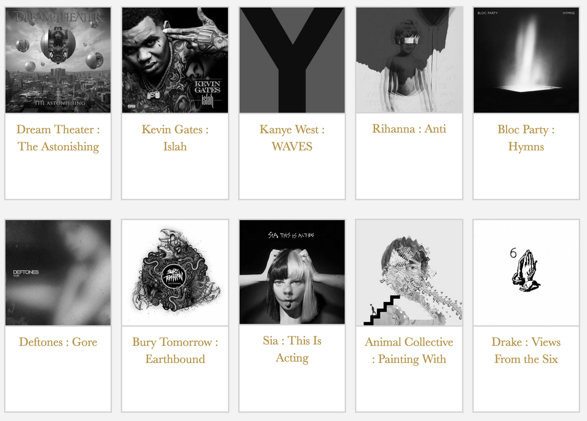 hasitleaked's tweet photo. Top 10 #Hasitleaked
New: Deftones & Bury Tomorrow. Plus Rihanna is back in again.
https://t.co/bCtzdT7y5I https://t.co/yhL1iEKytm