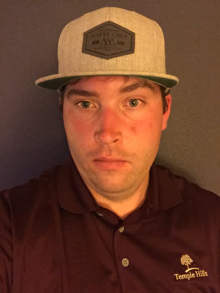 ErnestoCSchultz's tweet photo. dj54923: WhosMatteGrey Thanks for the snapback hat! Love the whole line. #PGAShow #golf #mattegrey #fashion #snapb… https://t.co/MNqtkA550E
