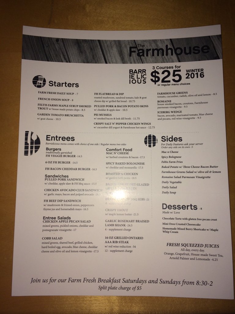 It all looks so good, but the potato skins were definitely the right app choice <a href="/farmhousebarrie/">Farmhouse Barrie</a> <a href="/barrielicious1/">barrielicious</a>