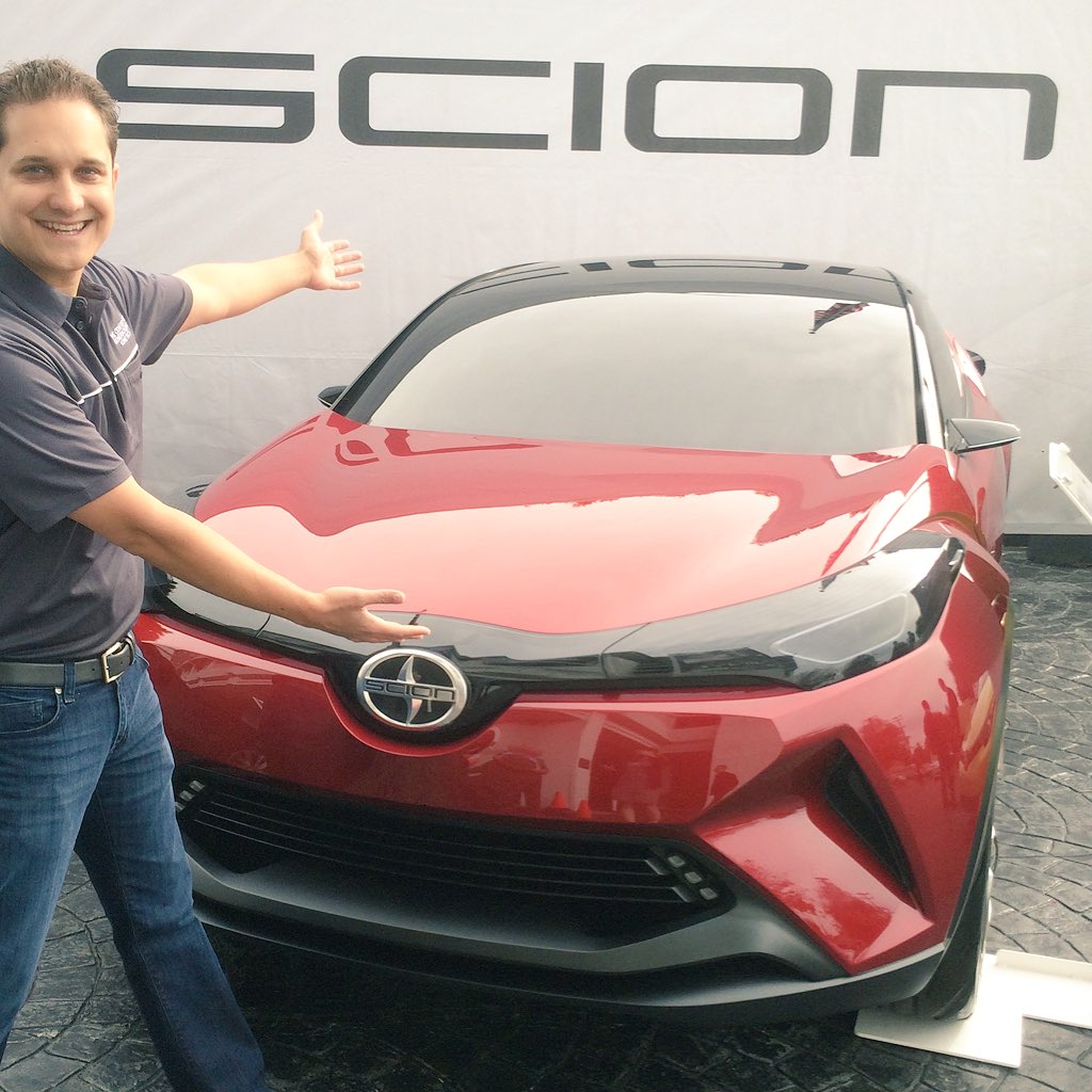 jasondorsey's tweet photo. Check out this awesome concept #car at #EverBetterLA! Very cool!!! @scion @Toyota #future #millennials #genz #igen https://t.co/xVGMhegNi6