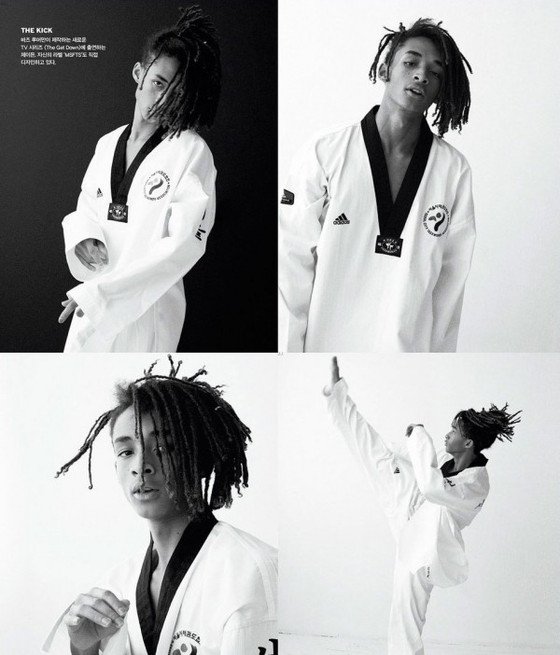 136Sousa's tweet photo. O pequeno #DreParker de #karatekid cresceu. 
@officialjaden está incrível no ensaio fotográfico. https://t.co/3fcyLAO8Nc