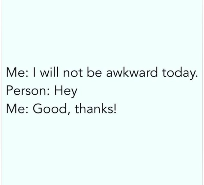-A day in my shoes. #imawkward https://t.co/R5CcU0deDv