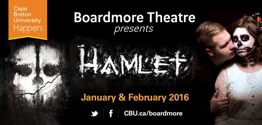 beatoninstitute's tweet photo. #cbuhamlet opens tomorrow night at the @CBU_Boardmore at 7pm! #happenCBU https://t.co/wUsvBT1Oqg