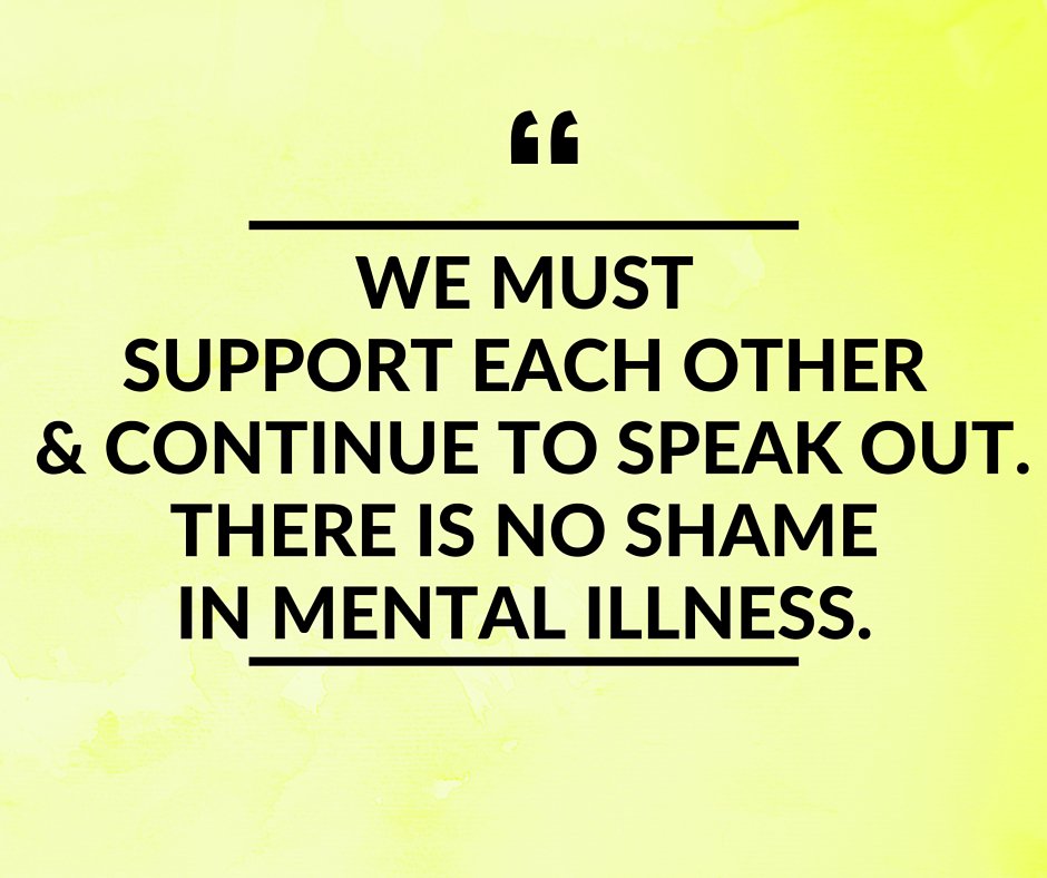RT if you agree: There is no shame in #mentalillness #MessageOfHope #BellLetsTalk