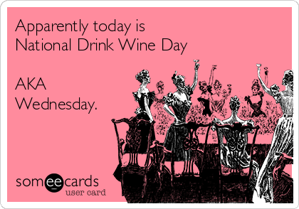 It's #winewednesday time to celebrate! j.mp/1NAbDCO