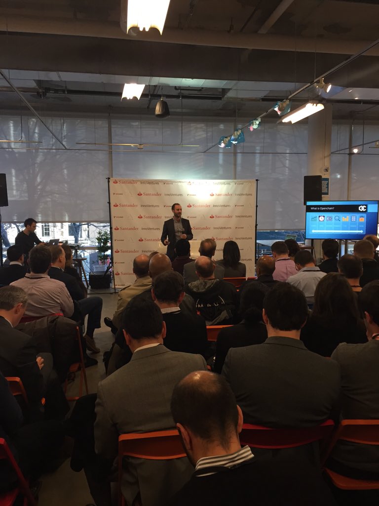 _1000_Angels's tweet image. Flavien Charlon from @Coinprism presenting at #DLChallenge @SanInnoventures