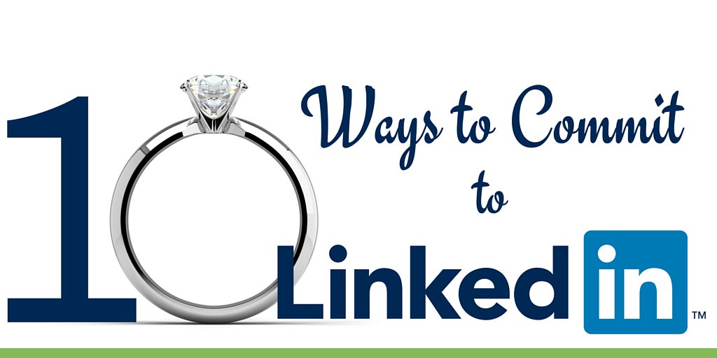 aliceheiman's tweet photo. Say #IDo to your #LinkedIn! 10 Ways to Commit to LinkedIn https://t.co/3ZSYwaNOox #LinkedInTips #SocialSelling https://t.co/ifg7s4hAWT