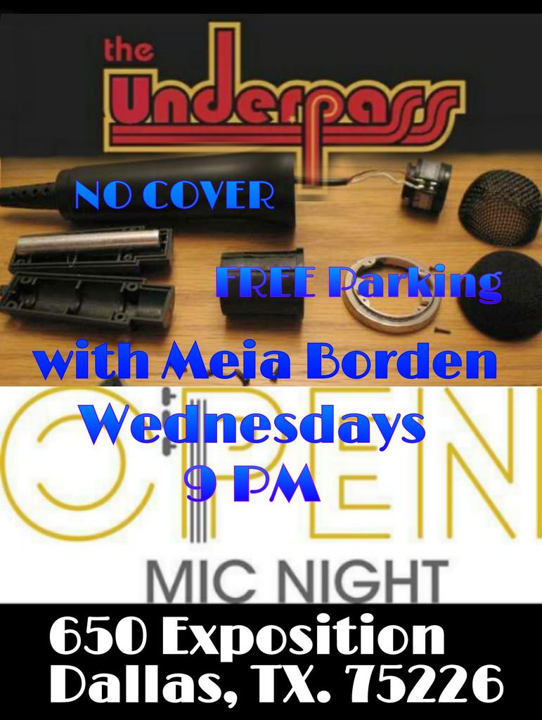Open mic night tonight
HAPPY HOUR til 9pm