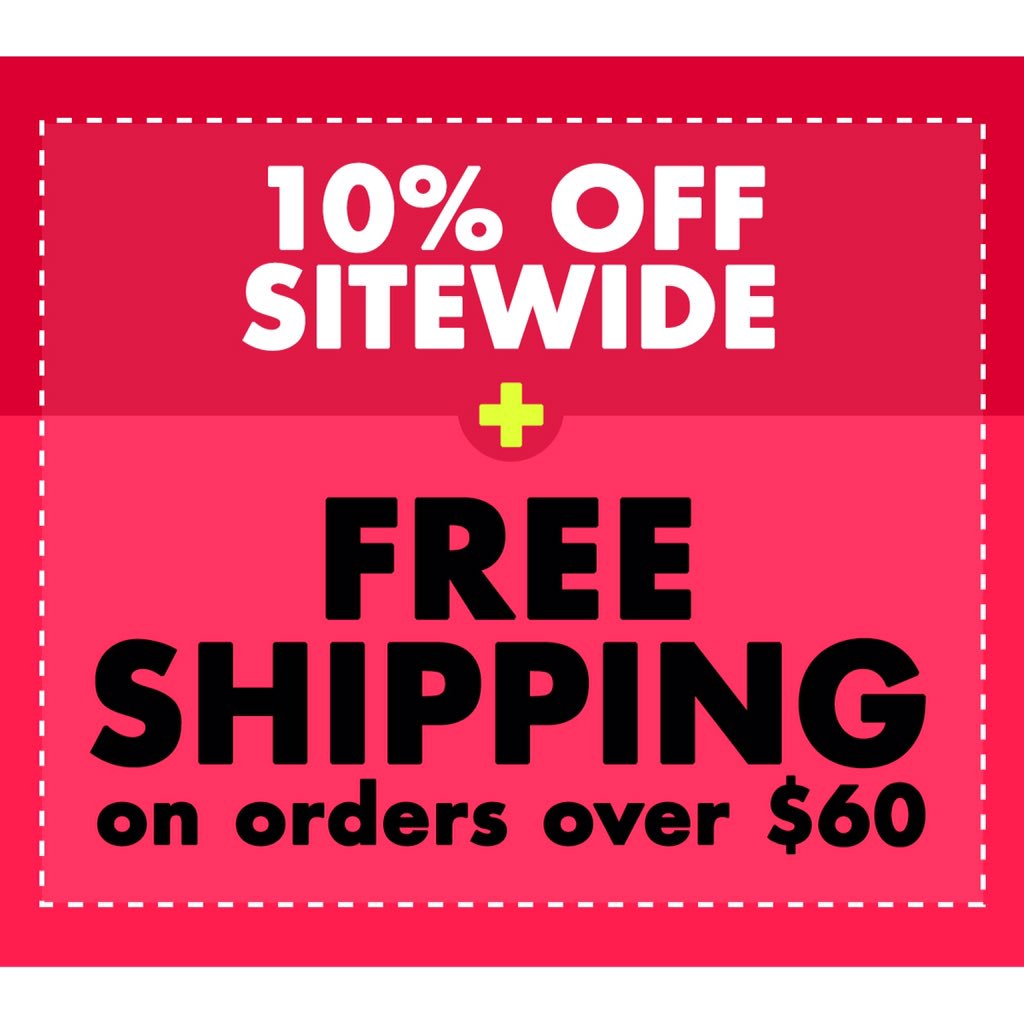 10% OFF SITEWIDE + Free Shipping! 

Hurry in: 10dollarmall.com