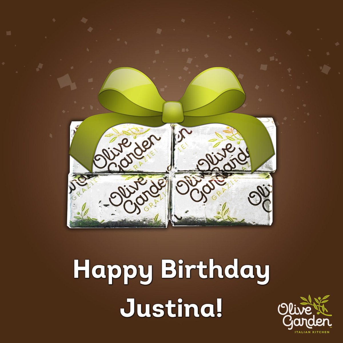 Olive Garden on Twitter: "What’s birthday without cake? Join our eClub