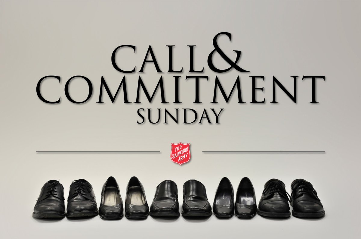 SalvationArmyTC's tweet photo. Feb 7 is Call and Commitment Sunday. Please pray for future candidates for officership. Who will fill these shoes? https://t.co/0eITrfW03u