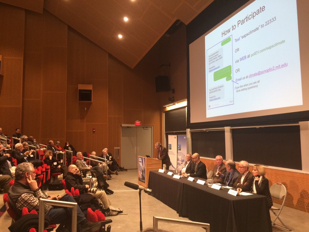 GeoffreySupran's tweet photo. "MIT has under-invested in the pedagogy of science communication" - Larry Susskind tells #MITonClimate. https://t.co/CtLzldX8DC