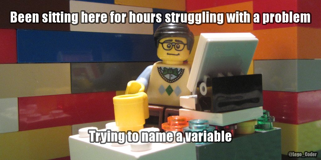 Lego_Coder's tweet image. I&apos;ve got over 950 followers. I&apos;m posting a #coderjoke to celebrate. (when I remember to).