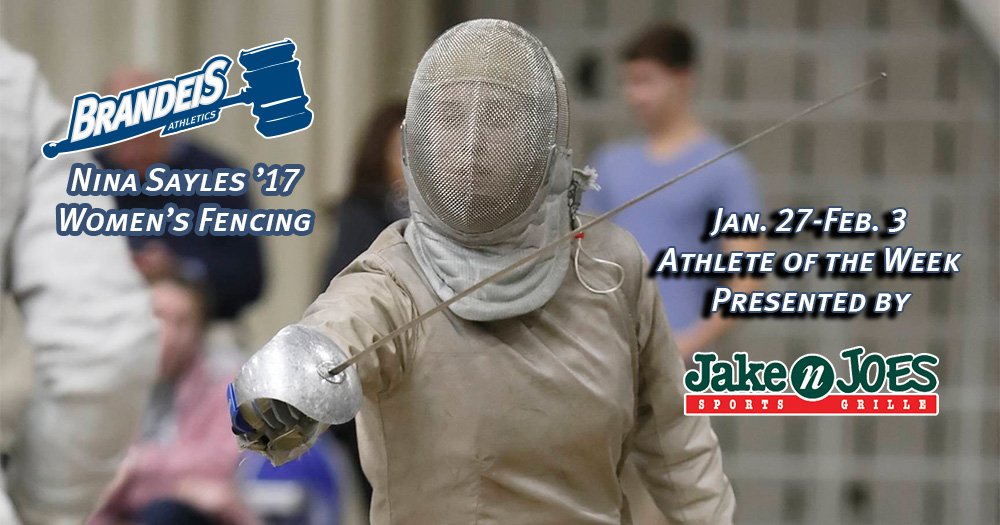 Brandeis Athletics tweet media