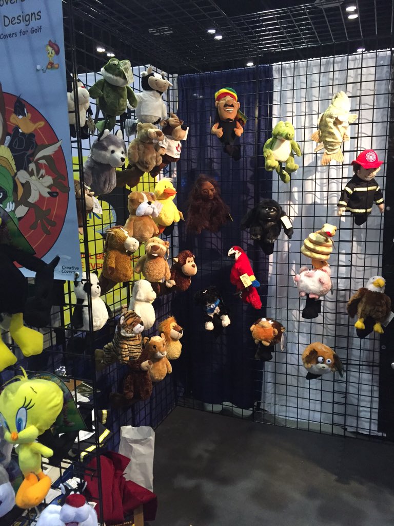 Savage_Titleist's tweet photo. Novelty headcovers #PGAShowProblems https://t.co/zsty9jdk2c