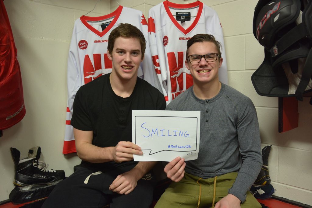 mcmanaman_9's tweet photo. Always try to put a smile on someone's face #BellLetsTalk #EndTheStigma https://t.co/SW4cJ2dhHF