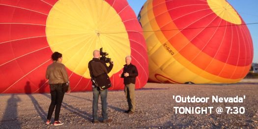 VegasPBS's tweet photo. Soar in a hot air balloon, race in a bike competition, hunt for scorpions and more with John Burke. https://t.co/vqXOCa0bDz