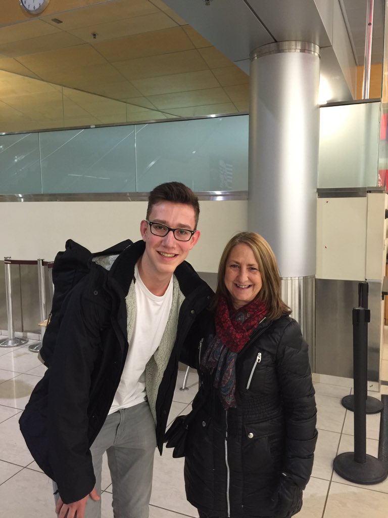 Welcome to <a href="/Arne_Berstorff/">Arne Berstorff</a> from Germany.  Arne is pictured with his host mom, Donna.