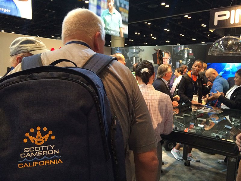 ScottyCameron's tweet photo. Great to see #ClubCameronMembers at the #2016PGAShow. Want a cool backpack, too? Join us: https://t.co/pE2zF3r14t https://t.co/566YCay1RG