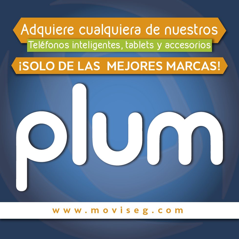 Moviseg's tweet photo. Plum Mobile. Teléfonos Celulares, Smartphones &amp; Tablets Disponibles en https://t.co/qiQMs8a7DS #moviseg #shop #buy https://t.co/1PWTv9FMIL