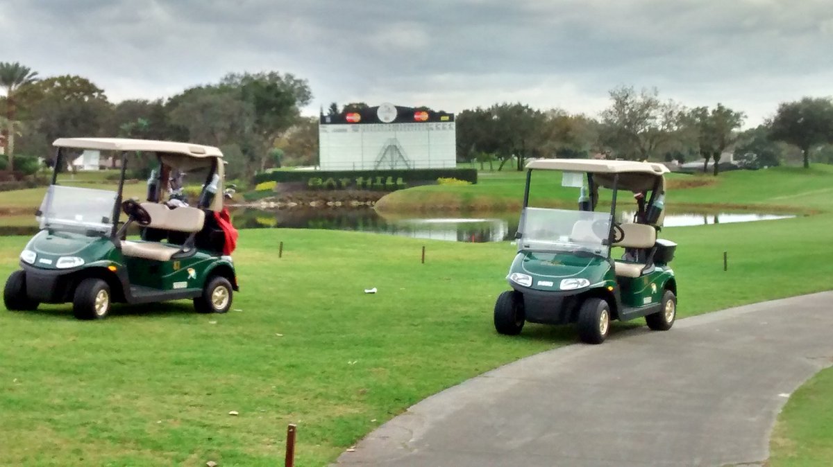Awesome first day of the <a href="/PGAShow/">PGA Golf Shows</a> with <a href="/EZGOvehicles/">E-Z-GO</a>. Also enjoyed a trip over to Bay Hill yesterday. #bayhill #ezgo