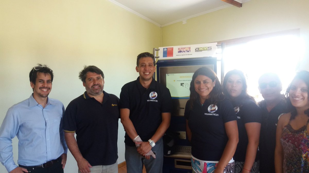 sernapescaIII's tweet photo. En chañaral de aceituno inaugurando el primer visamatico de #Atacama. Gracias a @GOREAtacama y @SubpescaCL https://t.co/hvgebDJ4si