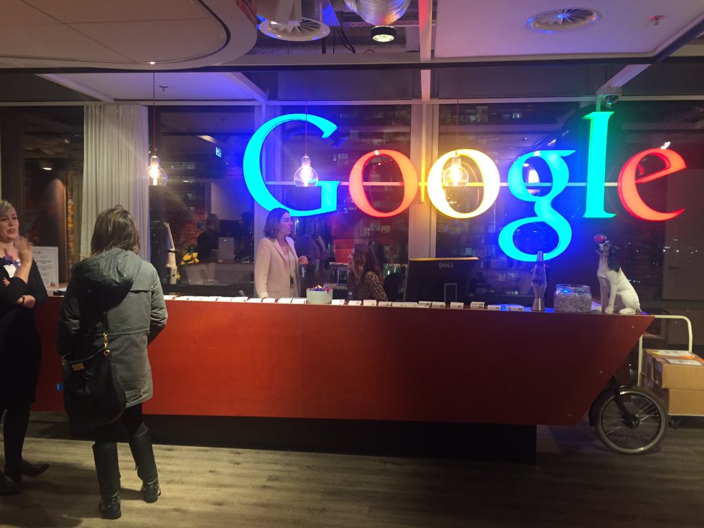 NadaHandane's tweet photo. @GirlsinTechNL Thank you for the energising inspiring powertalks &amp; fantastic location @GoogleNL https://t.co/6EfFbpkXAY