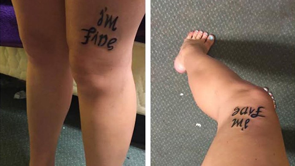 This tattoo captures what it’s like to live w/ mental illness: bit.ly/1PFnAyJ (<a href="/theloopca/">The Loop</a>) #BellLetsTalk