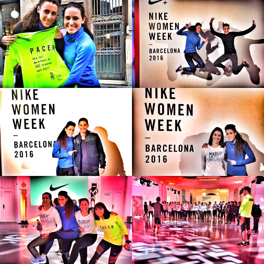 Cari_Jerez's tweet photo. Muy contenta 😊de la sesión🏃🏽 de #running #NikeWomanWeek 🙋🏽en #barcelona 😇👏🏼.  #nike_spain 💃🏼 https://t.co/NwzEAPfaWo
