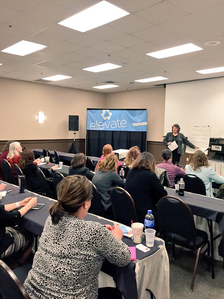 Thank you <a href="/elevatenet/">elevate.net</a> for sponsoring today's workshops! #WIB16 #TCRCC