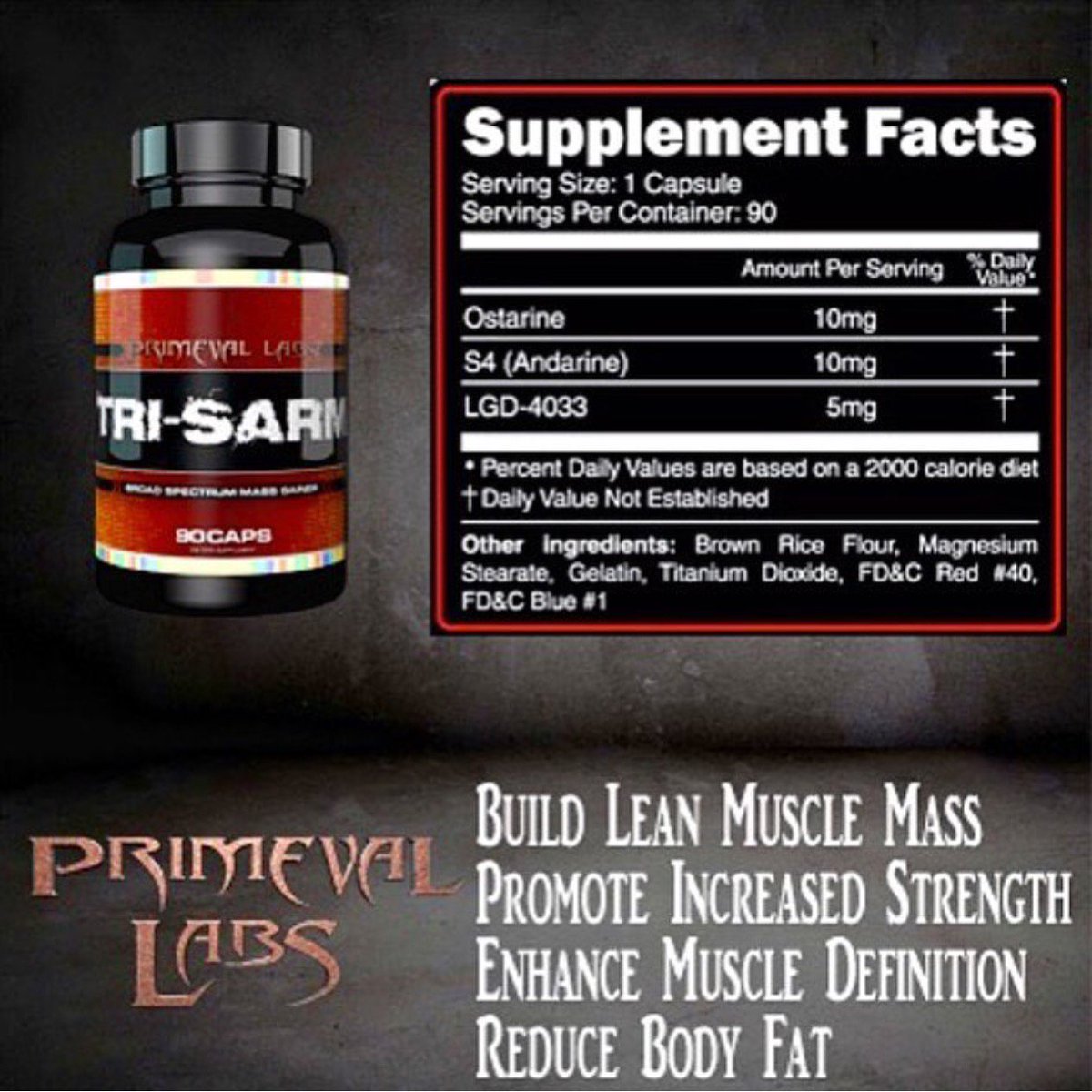 nutrastorm's tweet image. Use #coupon code TENOFFSARM for $10 off each bottle of Tri-Sarm! #bodybuilding #gym #muscles #strenth #training