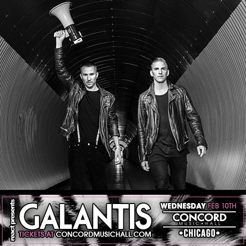 ConcordHall's tweet photo. CONTEST! Enter to win a pair of tix to the SOLD OUT GALANTIS show at @ConcordHall on 2/10 https://t.co/oOPhScuR5g https://t.co/2rK5GpNgU3