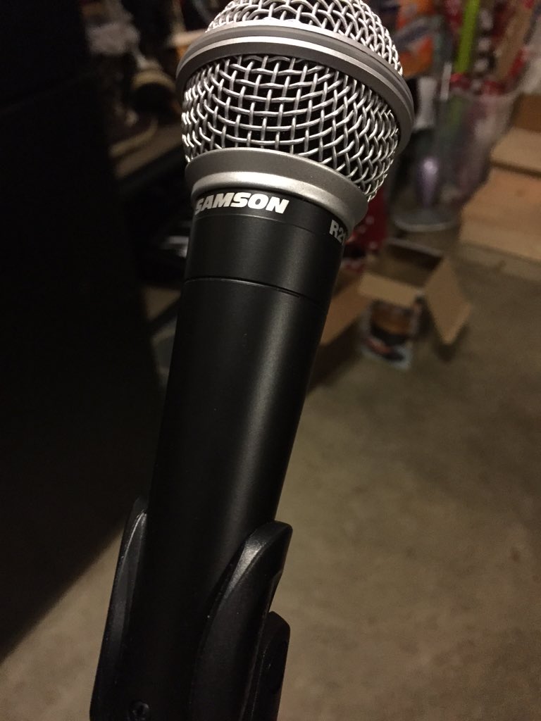 drumleviathan's tweet photo. @samsontech addicted to my Stage X1U #samsonwireless microphone! Great Clarity! Proud to be apart of the family!! https://t.co/0Rcj35BZcn