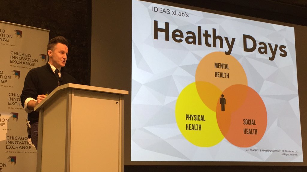 ideasxlab's tweet photo. .@TheoEdmonds talks artist innovation &amp; #healthequity at @ChicagoCIE @LoganUChicago #healthydays #ideasxlab https://t.co/7TnNnIvjr7