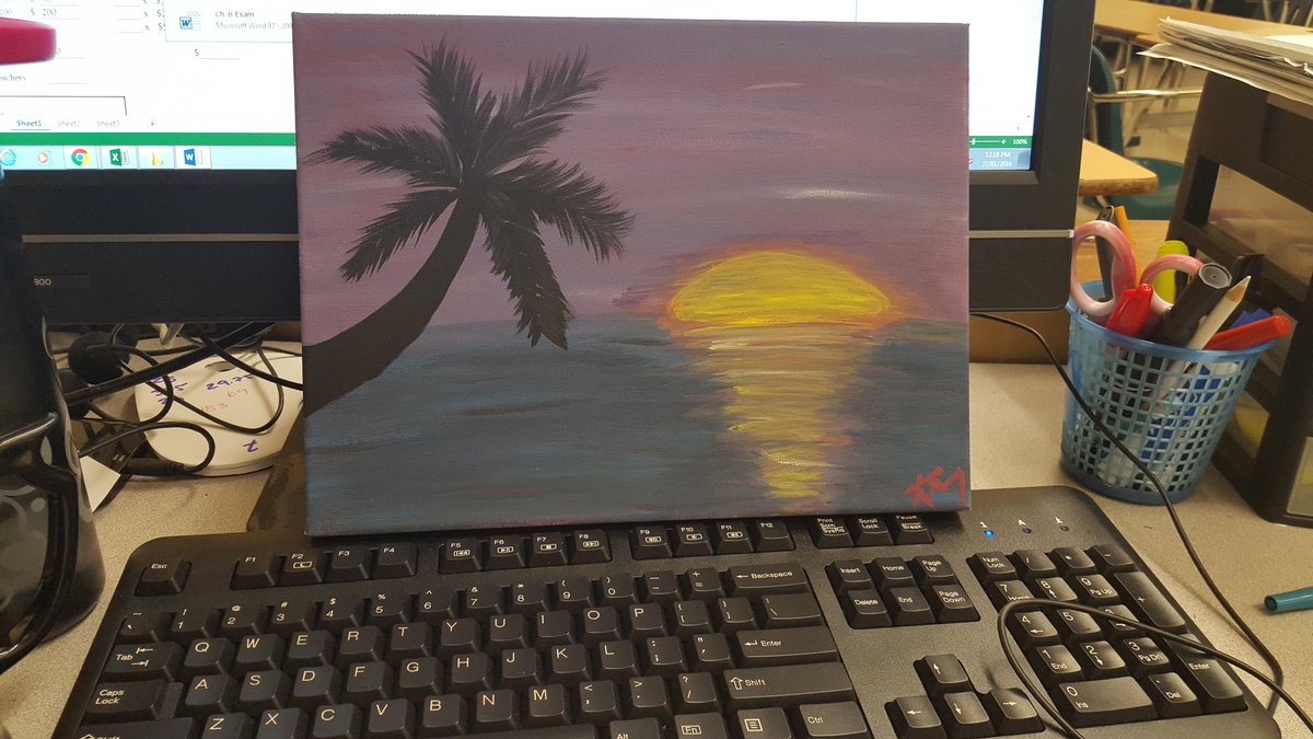 K_ris_tah's tweet image. Turns out I'm not that bad of an artist..... #nolesson #art #BellLetsTalk
