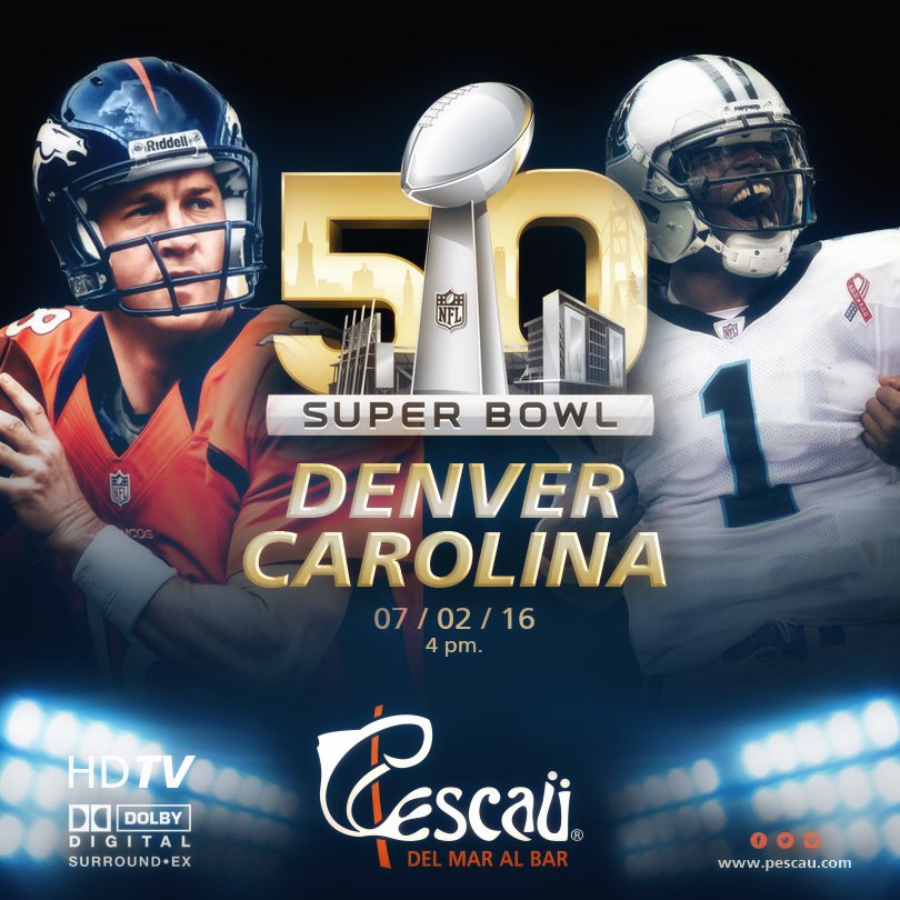 PescauQueretaro's tweet photo. El domingo 7 de febrero los esperamos en Pescaü Querétaro para la transmisión del Super Bowl! #DoubleDrinksEveryDay https://t.co/AIaLJz4FO7
