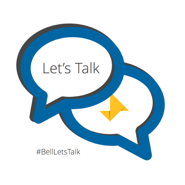 Don't forget to tweet #BellLetsTalk today! Let's help #EndTheStigma and keep the conversation going.