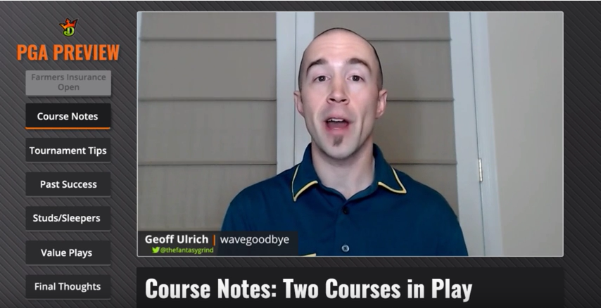 DraftKings's tweet image. Ready for PGA action tomorrow? @thefantasygrind gives a preview of what to expect. WATCH: dkng.co/1lUrBkO