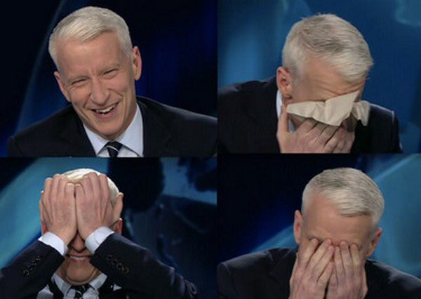 Why did Anderson Cooper member of Clinton Global Initiative moderate debate?