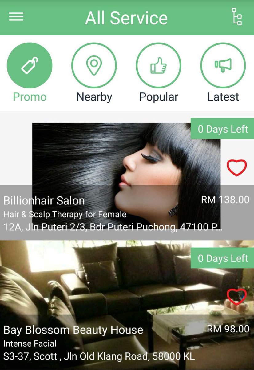 vzoid_o2osoln's tweet image. Check out the #Latest #beautyservice and drag limited time #promotion today on #vzoid. New Year is coming soon