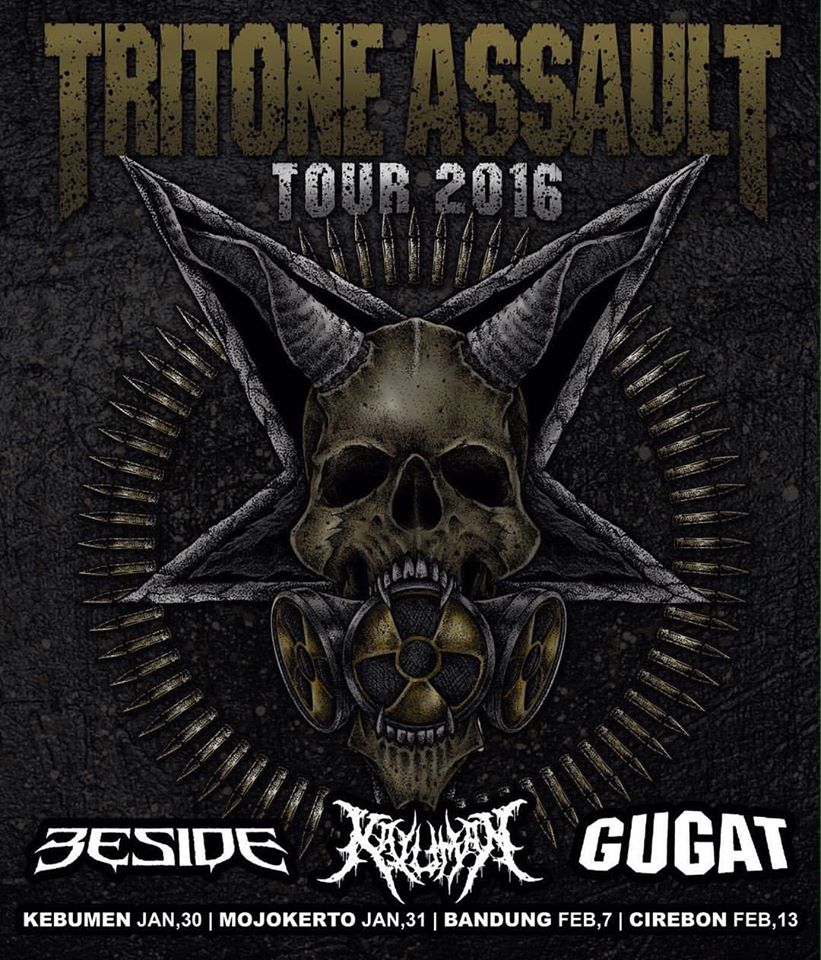 BDG_GudangMusikKeras (@bgmk_official) on Twitter photo . <a href="/BESIDEofficial/">BESIDE</a>, <a href="/Gugat_Core/">Gugat Official</a>, dan <a href="/kaluman_dm/">kaluman_dm</a> Gelar Tur Bareng dengan "Tritone Assault" bandunggudangmusikkeras.net/2016/01/beside… . <a href="/BESIDEofficial/">BESIDE</a>, <a href="/Gugat_Core/">Gugat Official</a>, dan <a href="/kaluman_dm/">kaluman_dm</a> Gelar Tur Bareng dengan "Tritone Assault" bandunggudangmusikkeras.net/2016/01/beside…
