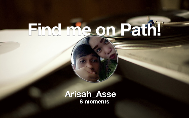 ArisahJ's tweet photo. Find me on #Path now! Go to: https://t.co/t1GbsvYiwF! #thepersonalnetwork https://t.co/UVLmpnI4Lc