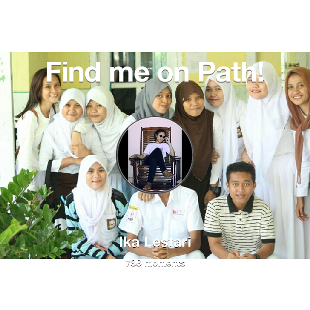 Reyka_lestari2's tweet photo. I've shared 788 memories with my friends on #Path - see them now at https://t.co/LxEm9QiV9R! #thepersonalnetwork https://t.co/zbWVA4kt2Y