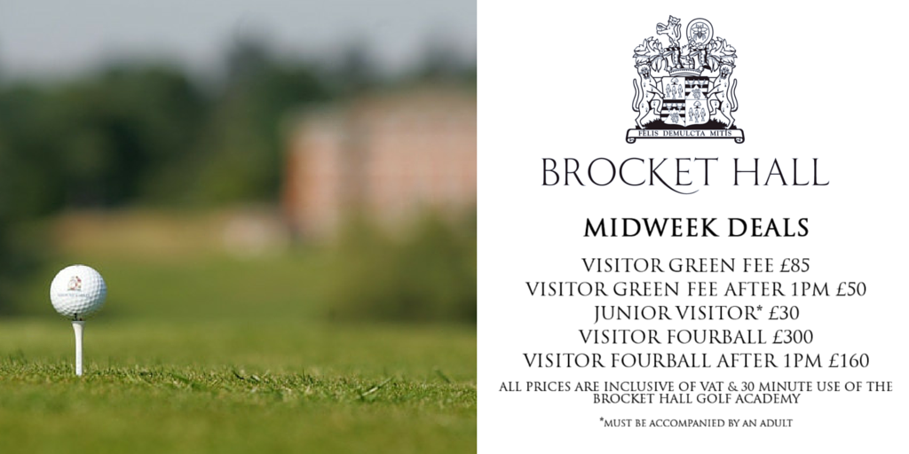 Take a look at our fantastic green fee rates for Jan! #BrocketGolf