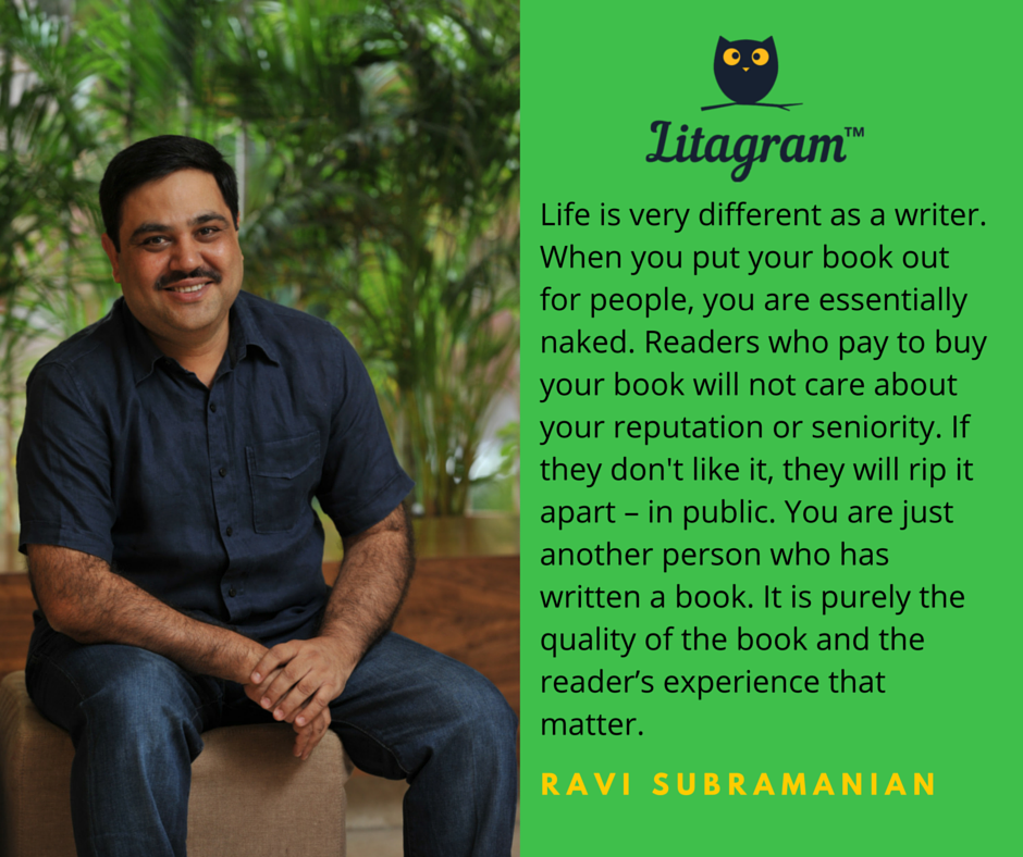 litapress's tweet photo. #RaviSubramanian on life as a #Writer #writerslife https://t.co/MwEHPmqBFT