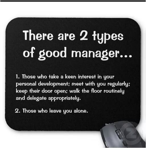SzymekSimon's tweet image. #goodmanager #2types