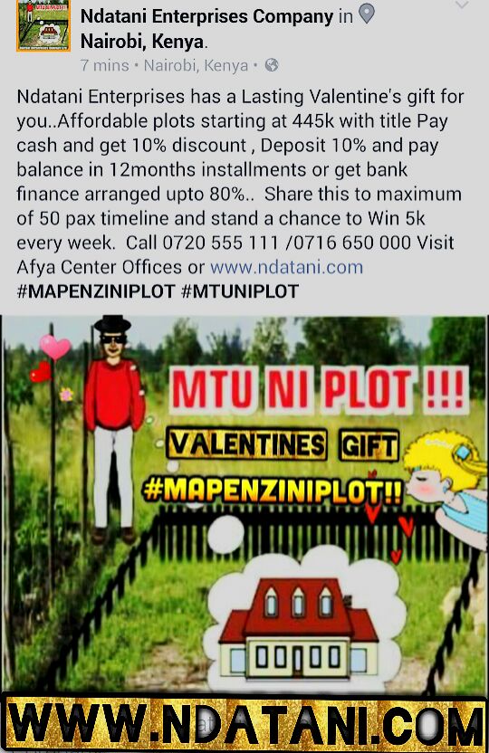 KINSolutions's tweet photo. Tag/share and Retweet this pic to 50pax and win instant 5k cash every week #MAPENZINIPLOT https://t.co/lcUbhM4gHt https://t.co/1AVE4PPFrT