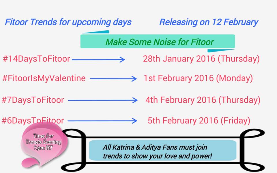 cristel8233's tweet photo. Guys..!! make some noice for Fitoor.... come fast https://t.co/fAOmQhjk3Z